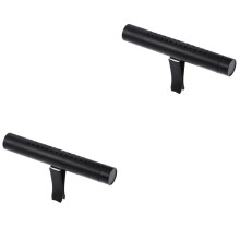 2Pcs Car Oil Diffuser Black Vent Clip Mini Aromatherapy Freshener