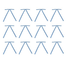 12 fiocchi per albero di Natale in velluto marrone, ghirlanda decorativa per porta, fiocco vintage per corona (larghezza 3/8", 5,1")