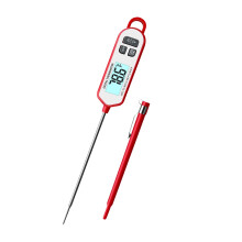 Digitales Fleischthermometer mit Hintergrundbeleuchtung, wasserdicht und schnell ablesbar für Grill, Backofen, Süßwarenherstellung – kompatibel