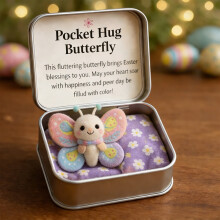 Scatola portaconfetti per feste di Pasqua, piccola scatola decorativa tascabile per caramelle e dolcetti, sacchetto regalo per le vacanze primaverili