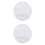 4 Packs 100 Paper Cup Bread White 5
