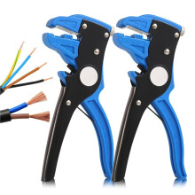 Wire strippers, Self Adjusting Wire Stripper, Multifunctional Wire Stripper Crimper Cable Cutter Pliers 2 in 1 Automatic Wire Stripper and Cutter