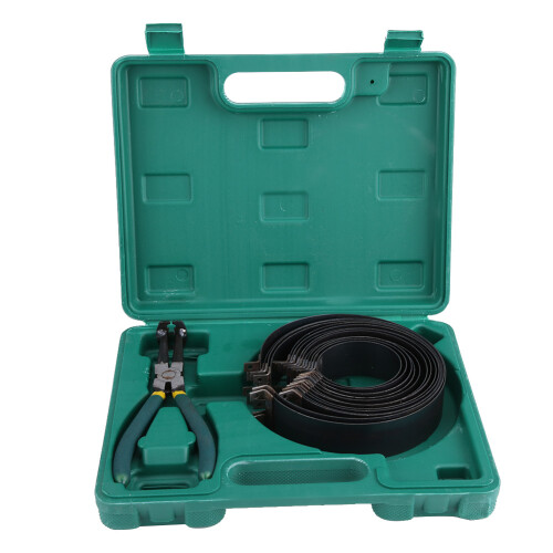 High Quality Piston Ring Compressor, Fine-Tooth Design Tool Set For Engine Maintenance, Easy To Carry Storage Case Provided 2