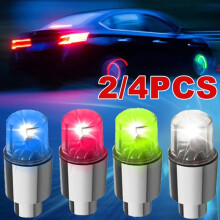 2/4/8/16/20 pezzi Luce per pneumatici auto Luce per bicicletta Lampada per bici Luci colorate per ruote Luci decorative Lampada lampeggiante per