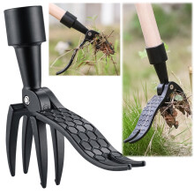 20cm Ergonomic Stand Up Weed Puller with Anti-slid Pedal Design