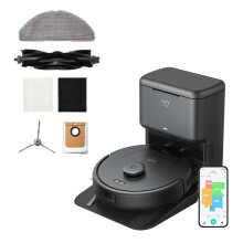 Eufy L60 Hybrid Robot Vacuum Mop with Self-Empty Station - Refurbished