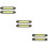 6Pcs Waterproof Daytime Running Light Silicone Multi Color Drl 8