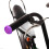 2Paires Bouchons Violet Pour Guidon Légers Solides 5