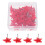 200Pcs Plastic Push Pins Red for Home Use Bulletin Boards 2