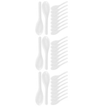 180St Wit Plastic Lepels – , Duurzaam En