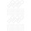 200Pcs PP Plastic Handles for Corrugated Box Replacement and Shipping 6