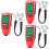 3Pcs Digital Paint Thickness Gauge Red ABS for Car Auto Coating Meter 6