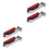 4Pcs Multi Color Auto Running Lights Wind Power for Car Decoration 3