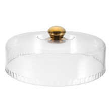 Transparent Plastic Cake Dome Food Display Cover for Home & Events