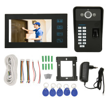 Home Security Video Door Phone With IR Night Vision And Waterproof Housing, Wired Connection Stability HD Camera Kits With Electric Lock Control And