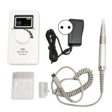 Nail Drill Handle with CW CCW Rotation, Adjustable Speed Shock Absorbing Design Quiet and Smooth Operation USB Charging Ergonomic Handle Lightweight