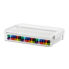 Velkokapacitní průhledný úložný box na hračky a puzzle Lego