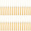 32Pcs Polyester Graduation Tassel Pendants Gold DIY Ornament 6