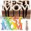 10 τεμάχια ακατέργαστο ξύλο BEST MOM Crafts για παιδιά – Ετικέτες δώρων για την Ημέρα της 1