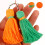 2Pièces Pompons Décoratifs En Coton Pour Rideaux DIY 4