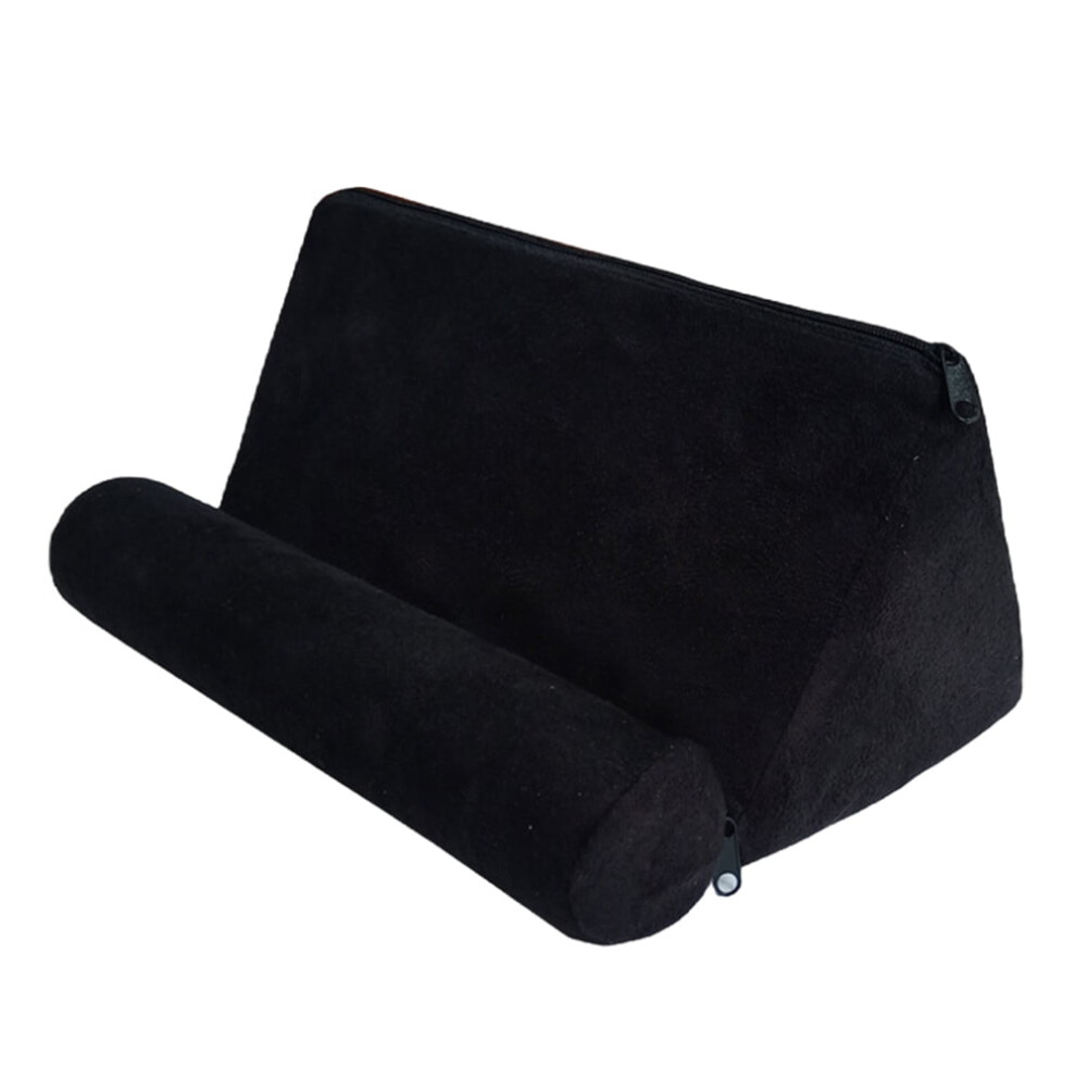 Tablet Pillow Stand, Cushion Tablet Stand & Holder, Universal Phone And Pad Holder For Lap, Knee, Sofa And Bed (Black) Black 9405492406124