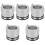 5Pcs Silver Bearing Grease Tool for Car Wheels Metal Replaceable Part 4