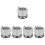 5Pcs Silver Bearing Grease Tool for Car Wheels Metal Replaceable Part 6