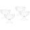 4Pcs Clear Plastic Footed Dessert Cups for Ice Cream and Snacks 5