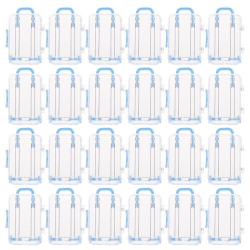 96Pièces Boîtes Cadeaux Mini Bleu Ciel Pour Bonbons 1