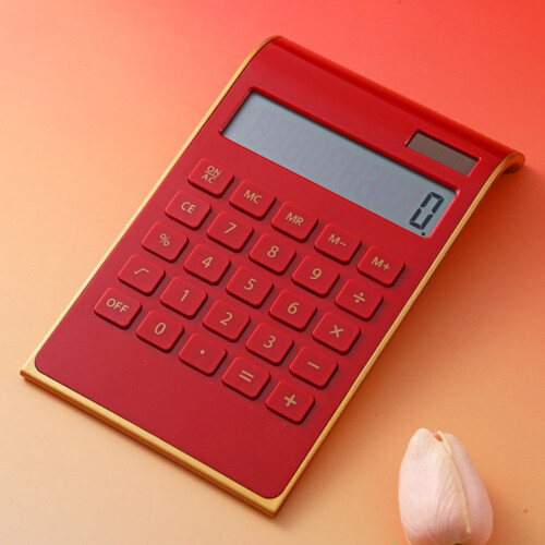 Clearance Basic Calculator, 10-Digit Solar/Battery, Large LCD Display – Under $5, Compatible with Office & Craft