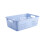 Small Desktop Storage Basket, Plastic Organizer Bin with Handles, Stackable for Remote Controls, Office, Kitchen & Bathroom – Compatible with 1