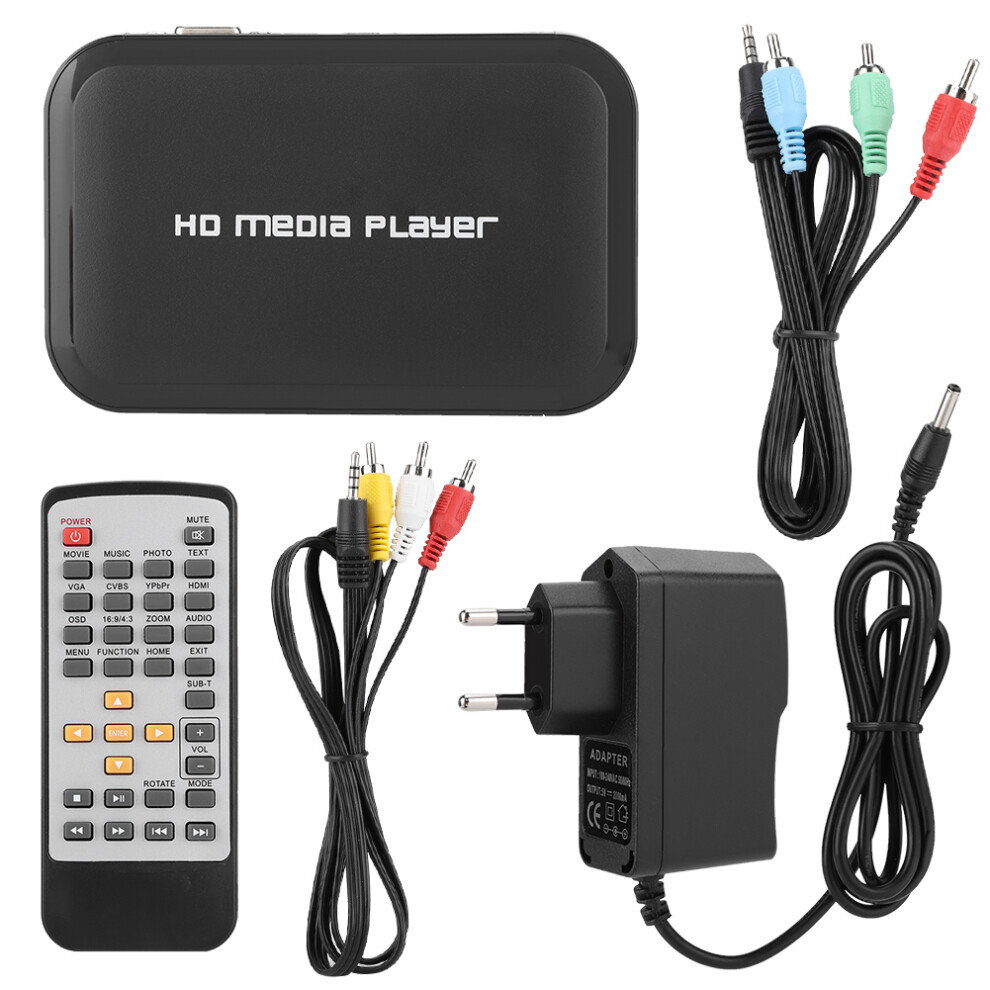 Media Format Support Media Player, Digital Media Player Hdmi Output Composite Av Output Quad Hd Video Playback Dual Usb And Micro Sd Reader Digital 9448483173537