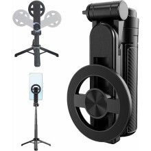 Magnetisk selfiestangstativ 4-i-1 med trådløs fjernkontroll