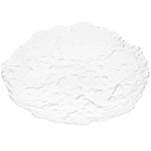Large Serving Plate Glass Dinnerware Transparent Glass 1Pack