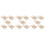 30Pcs Divided Paper Takeout Khaki 3