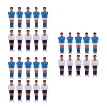 30St Mini Tafelvoetbal Resin Spelers Set Compact Voor Kinderen