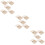30Pcs Divided Paper Takeout Khaki 6