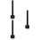 3Pièces Outils Perforation Cuir Robuste Noir Manche 7