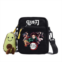 Demon Slayer Schultertasche, Umhängetasche – verstellbarer Riemen, kleine Reisetasche