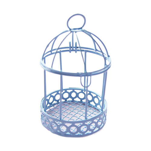 Modern decorative mini bird cage for desktop, wedding, and