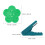 6Pcs Florist Thorn Stripping Tool Durable Rose Stem Leaf Remover 11