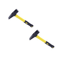 2St Duurzame Plastic Handvat Carbonstaal Schokabsorberend