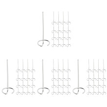 80Pièces Brochettes Debout En Acier Inoxydable Pour Viande