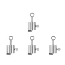 4St Rvs Spit Gewicht Stopper Grill Accessoires Voor Thuis En Camping