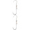 2Pcs Sharp Pointed Silver Meat Hooks Metal Sausage and Butcher Hooks 6