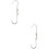 2Pcs Sharp Pointed Silver Meat Hooks Metal Sausage and Butcher Hooks 7
