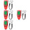4 Pack Thickness Tester Coating Gauge Automotive Paint Digital 6