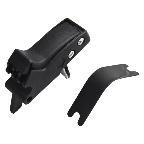 Miter Saw Stand Mounting Bracket with Leaf Spring