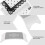 2Pièces Tapis Silicone Support Main Réglable Nail Art 7