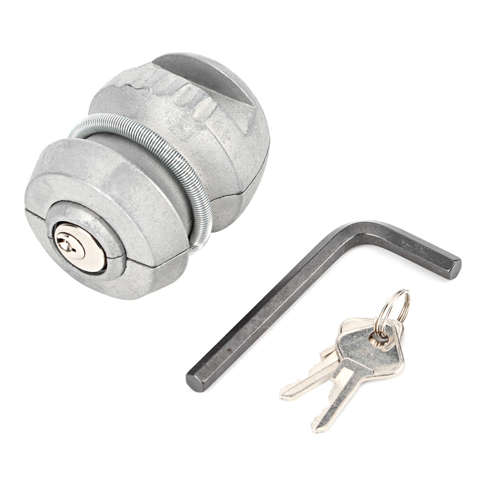 Anti-Theft Trailer Hitch Coupling Lock Tow Ball Lock Universal Hitchlock Caravan Lock Hitch Anti Theft Device Corrosion Resistant Premium Zinc Alloy 9448483173827